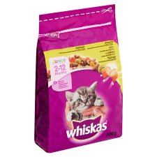 Whiskas Junior Tasty Stuffed Kibble with Delicious Milk Filling with Chicken 300 g