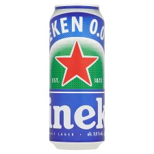 Heineken 0,0% svetlé nealkoholické pivo 500 ml