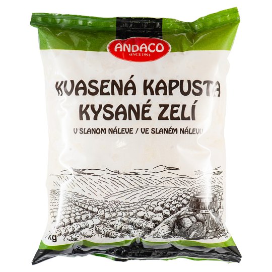 Andaco Premium Sauerkraut in Brine 1 kg