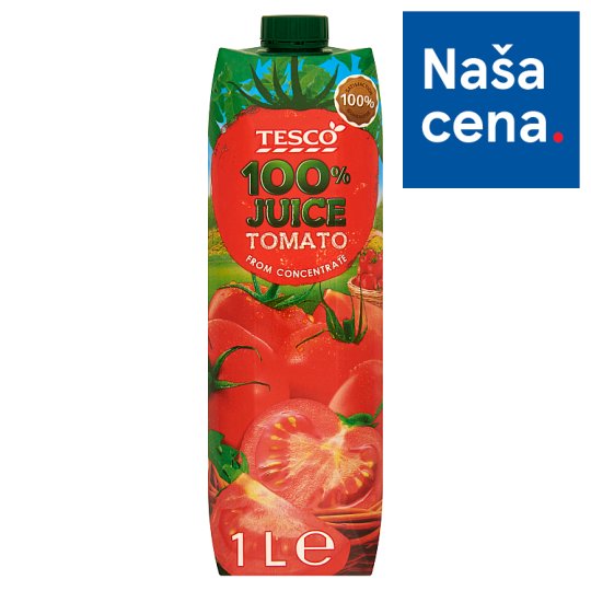 Tesco Paradajková šťava z koncentrátu 1 l