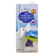 Tesco Horské mlieko polotučné trvanlivé 1,5 % 1 l