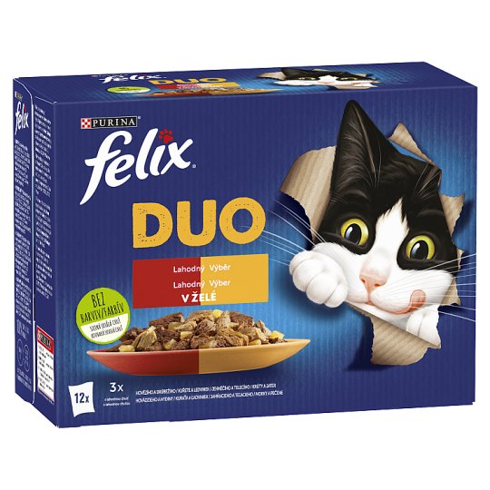 FELIX Fantastic Duo - lahodný výber multibalenie (12 x 85 g)