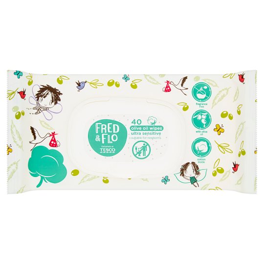 tesco baby wipes fred and flo