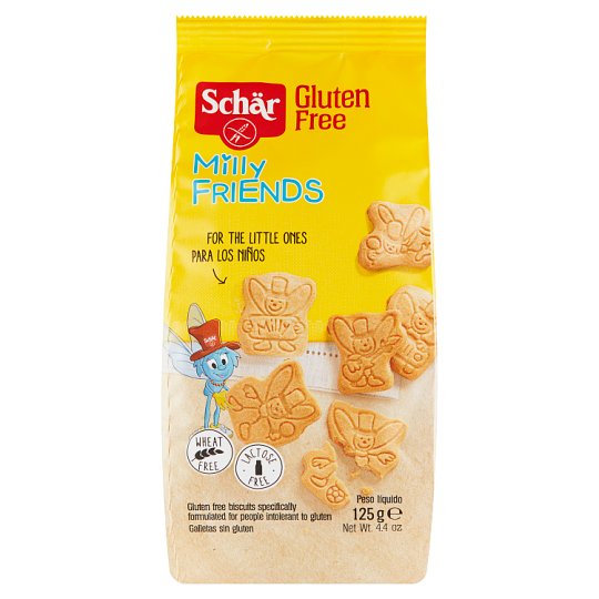 Schär Milly Friends bezlepkové sušienky bez lepku 125 g