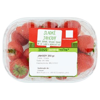 Tesco Jahody 250 g
