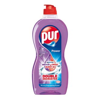 Pur Power Tekutý prostriedok na ručné umývanie riadu Lavender & White Vinegar 450 ml