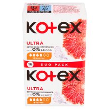 Kotex Ultra Normal Women's Sanitary Pads 16 pcs