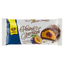 Perníkář Gingerbread with Fruit Filling with Plums in Chocolate 40 g