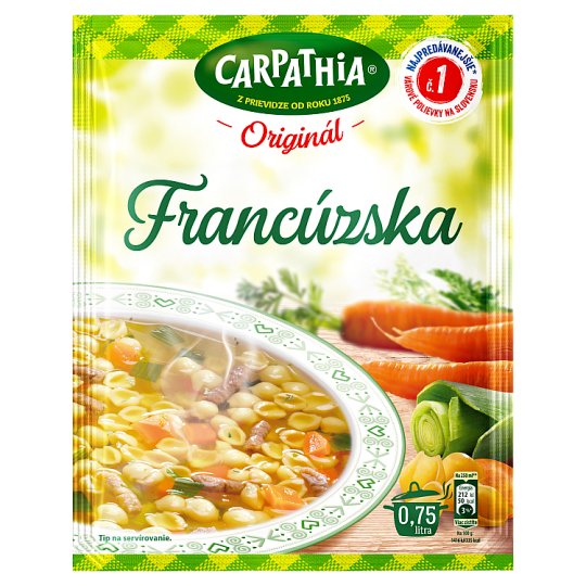 CARPATHIA Francúzska polievka vrecko 45 g
