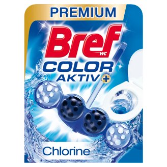 Bref Blue Aktiv Chlorine tuhý WC blok 50 g