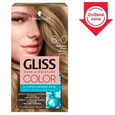 Schwarzkopf Gliss Color Hair Color Natural Blonde 8-0