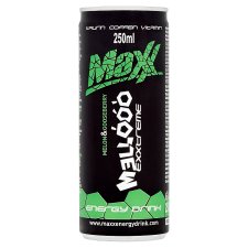 Maxx Exxtreme Mellóóó Carbonated Energy Drink with Melon and Gooseberry Flavour 250 ml