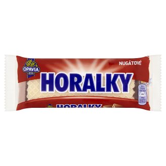 Opavia Horalky Nugátové plnená oblátka 35 g