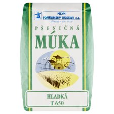Mlyn Pohronský Ruskov Wheat Flour Smooth T 650 1 kg
