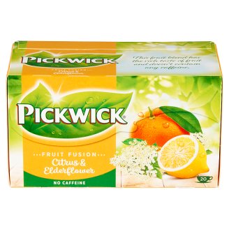 Pickwick Fruit Fusion Citrus & Elderflower 20 x 2 g