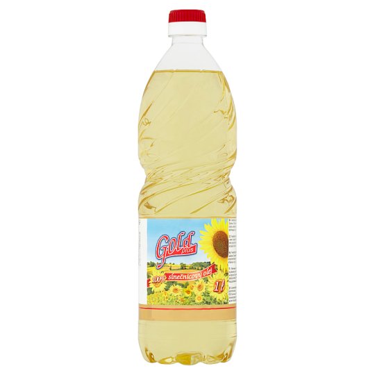 Gold Plus 100% slnečnicový olej 1 l