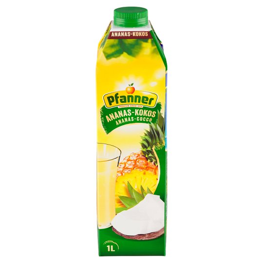 Pfanner Ananásovo-kokosový nápoj 1 l