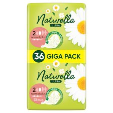 Naturella Ultra Normal Plus Size 2 Pads With Wings 36 Counts