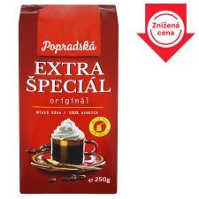 Popradská Extra Special Roasted Ground Coffee 250 g