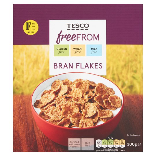 Tesco Free From Bran Flakes 300 g Tesco Groceries