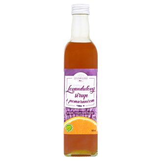 Levanduland Originál levanduľový sirup s pomarančom 500 ml