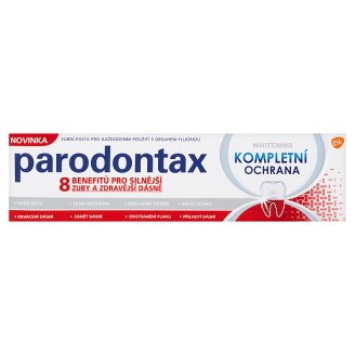 Parodontax Whitening kompletná ochrana zubná pasta s fluoridom 75 ml