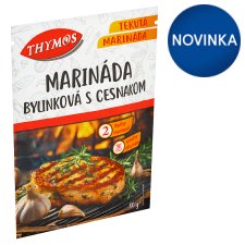 Thymos Tekutá marináda bylinková s cesnakom 80 g