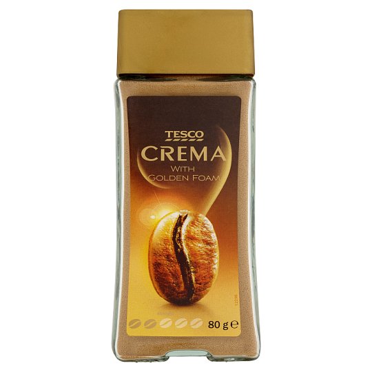 Tesco Crema rozpustná sušená káva 80 g