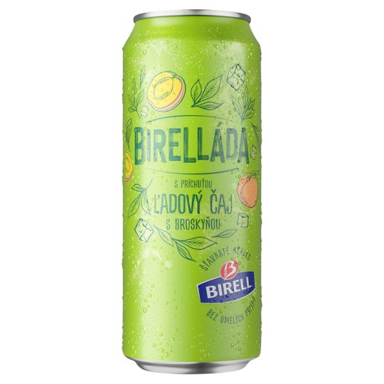 Birell S príchuťou ľadový čaj s broskyňou 0,5 l