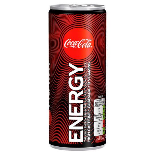Coca-Cola Energy 250 ml - Tesco Potraviny