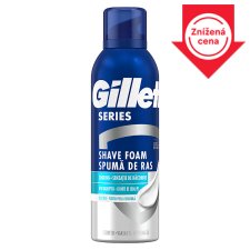 Gillette Series Chladivá Pena Na Holenie S Eukalyptom, 200ml