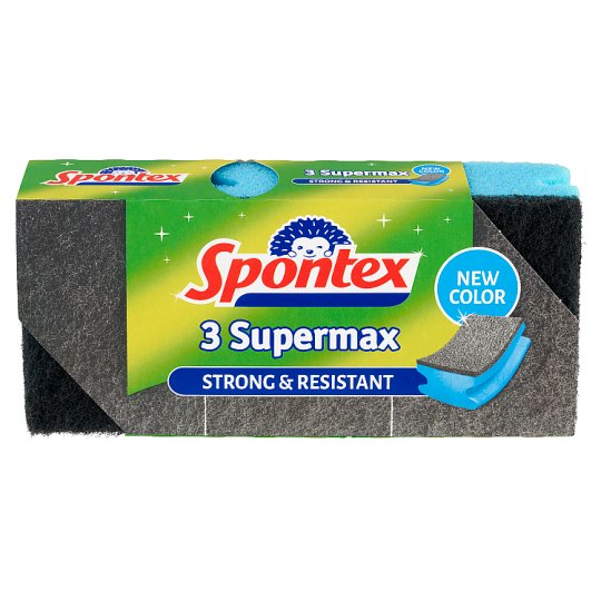 Spontex Supermax praktické čistiace špongie 3 ks