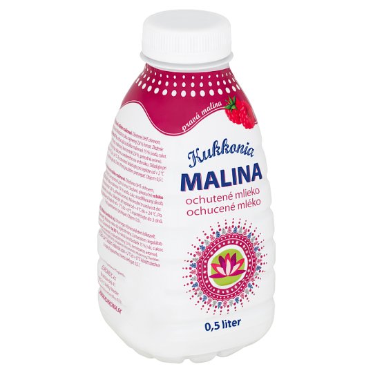 Kukkonia Žitnoostrovská malina ochutené mlieko 0,5 l