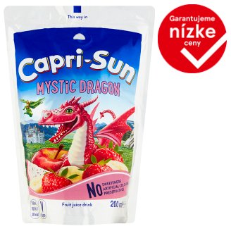 Capri-Sonne Mystic Dragon nesýtený nealkoholický ovocný nápoj 200 ml