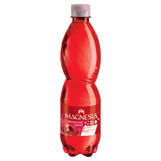 Magnesia Red Mineral Water with Pomegranate Flavour Carbonated 0.5 L ...