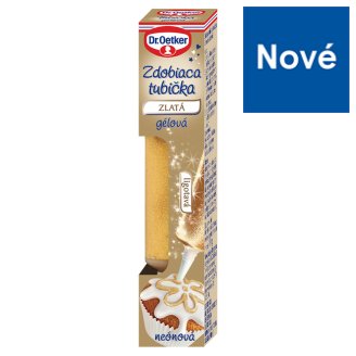 Dr. Oetker Tubička gélová zlatá neónová 19 g