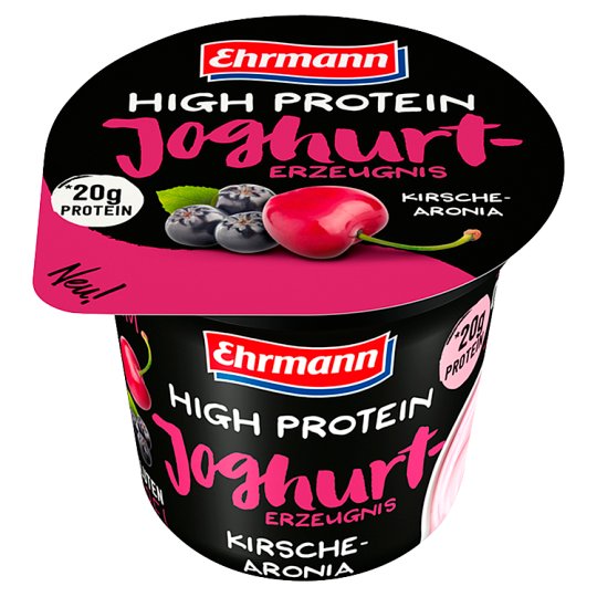 Ehrmann High Protein Cherry-Chokeberry Joghurt 200 g