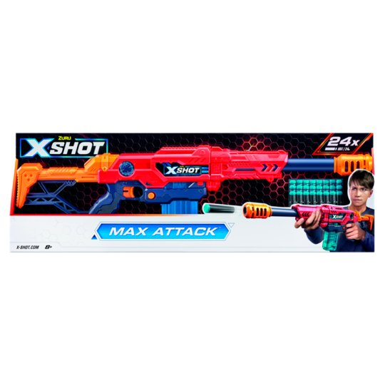 Zuru XShot Max Attack zbraň Tesco Potraviny