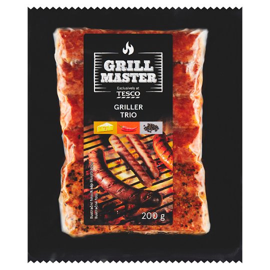 Tesco Grill Master Griller Trio 200 g
