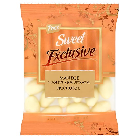 Poex Sweet Exclusive Mandle v poleve s jogurtovou príchuťou 150 g