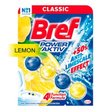 Bref Power Aktiv Lemon Solid Toilet Block 50 g