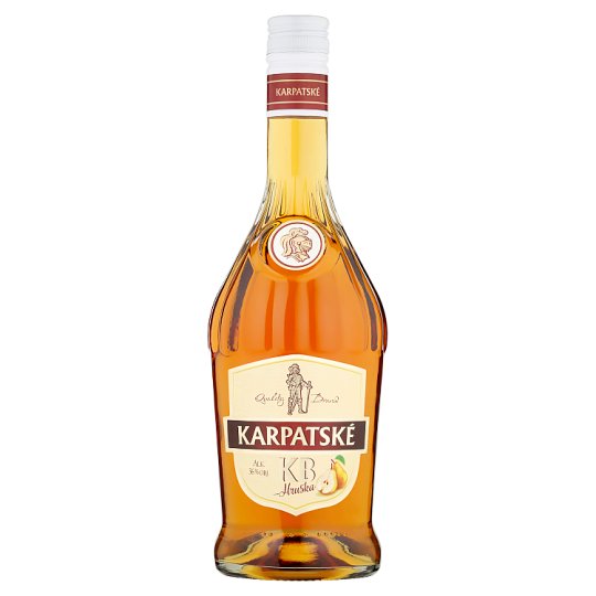 Karpatské Brandy Carpathian KB Pear 36 % 0.7 L