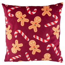 Carbotex Pillow Burgundy Gingerbread 40 x 40 cm