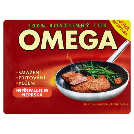 Omega 100 % jedlý pokrmový tuk rastlinný 250 g