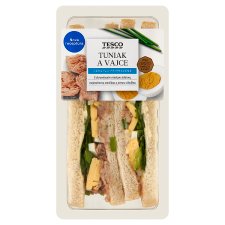 Tesco Tuna and Egg Sandwich 186 g