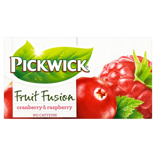 Pickwick Fruit Fusion Cranberry & Raspberry 20 x 1,5 g