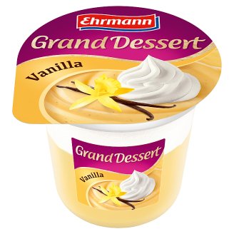 Ehrmann Grand Dessert Vanilkový dezert so šľahačkou 190 g