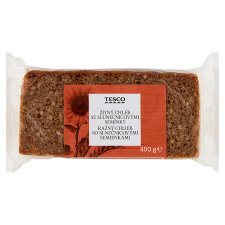 Tesco Rye Bread with Sunflower Seeds 450 g
