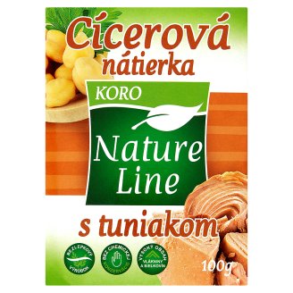 Koro Nature Line Cícerová nátierka s tuniakom 100 g