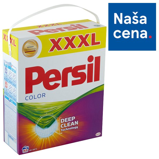 Persil Deep Clean Color prací prášok 63 praní 4,095 kg